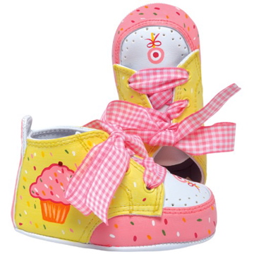 Lil Tootsies "Cupcake" Baby Shoes - Click Image to Close